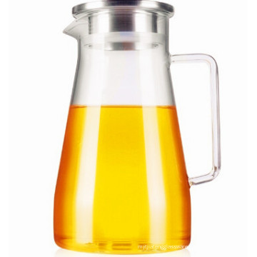 Heat Resistant Borosilicate Glass Kettle Tea Pot Juice Pot Cold Drink Pot